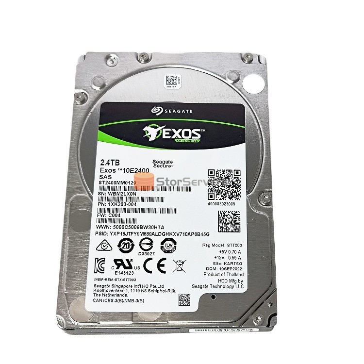 Seagate®Exos™10E24002.5/2.4TB/10K RPM/2台 p4.org